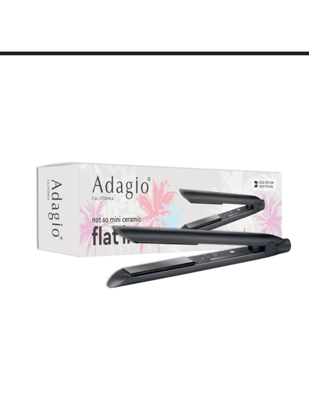 Adagio California Not So Mini Flat Iron New
